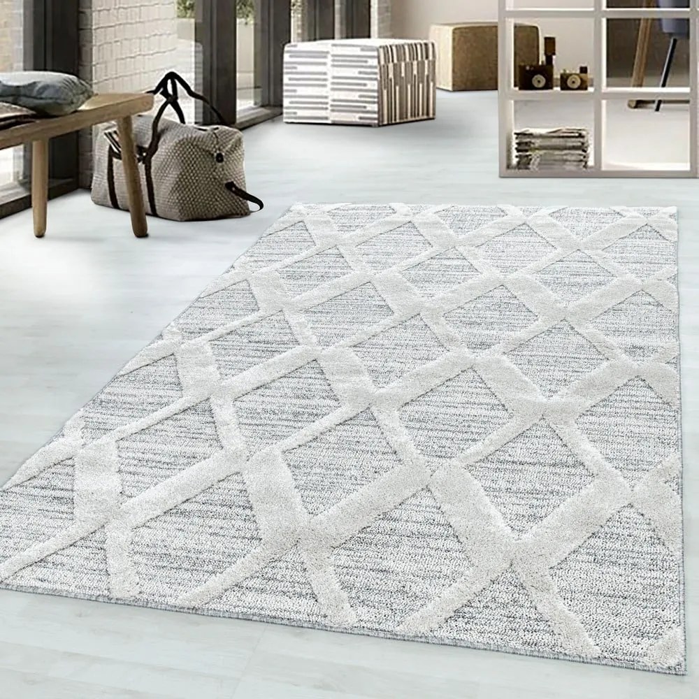 Svetlosivý koberec 200x290 cm Pisa – Ayyildiz Carpets