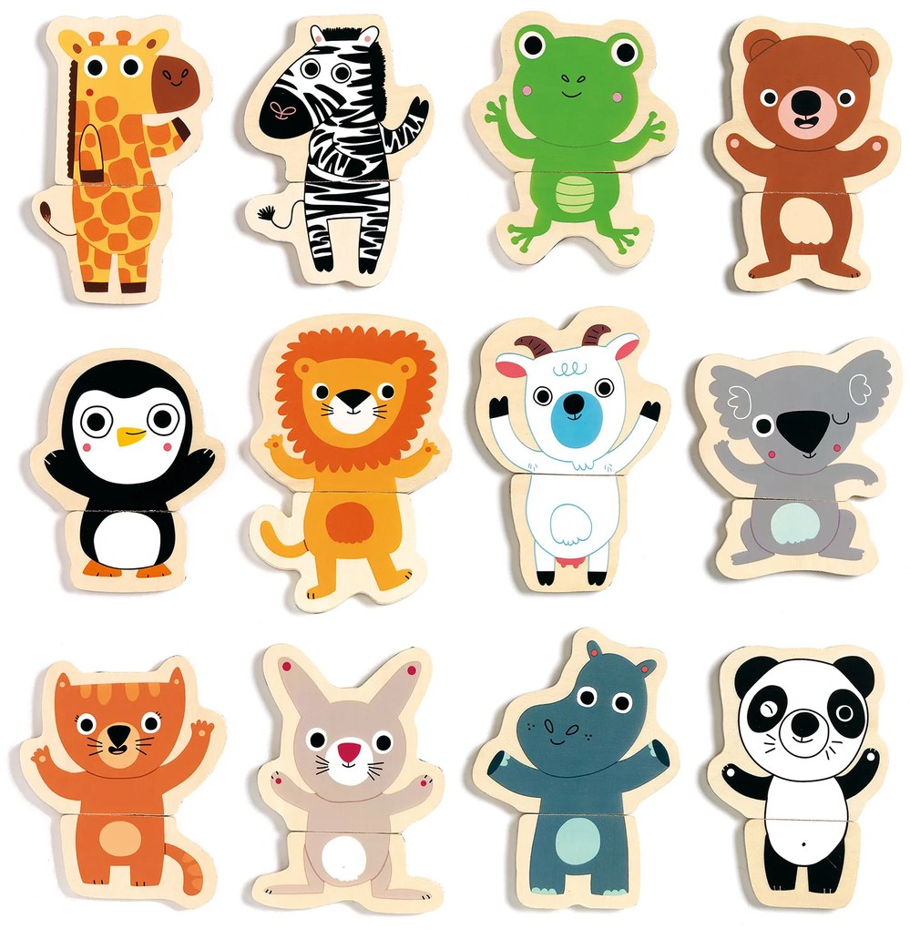 Magnetické veselé zvieratká