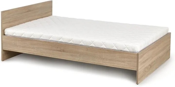 Manželská posteľ Lenka, 160x200cm, sonoma