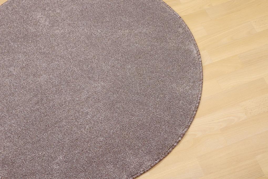 Vopi koberce Kusový koberec Apollo Soft béžový kruh - 133x133 (priemer) kruh cm