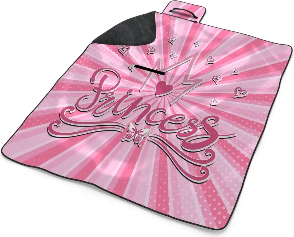 Sablio Plážová deka Princess: 200x140 cm