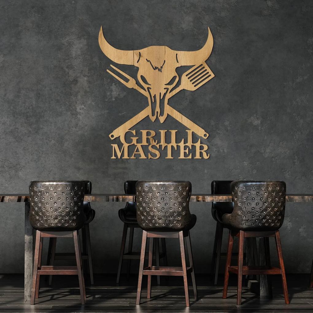 Dekorácia na stenu do kuchyne - Grill Master | DUBLEZ