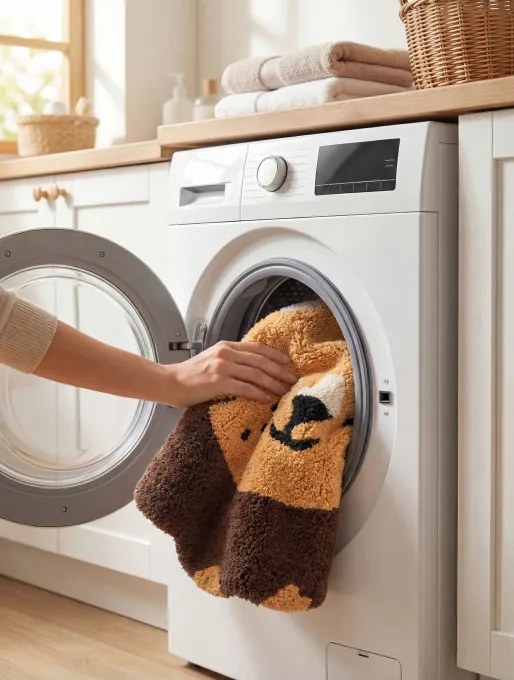 Koberec Hanse Home Snuggle Lea hnedý / viacfarebný