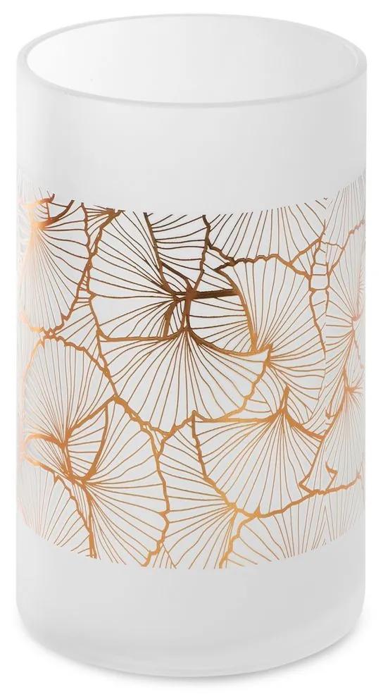 Dekoračná váza LUNA 15x25 cm biela