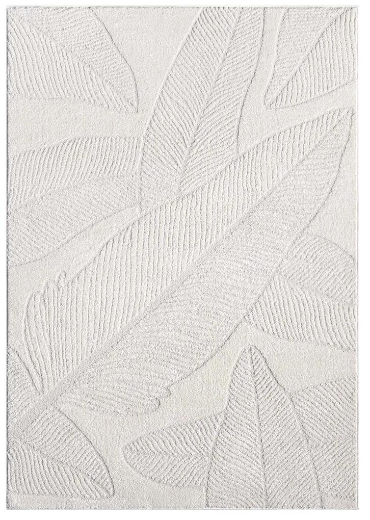 Dekorstudio Moderný koberec LOUNGE 0629 - krémový Rozmer koberca: 140x200cm