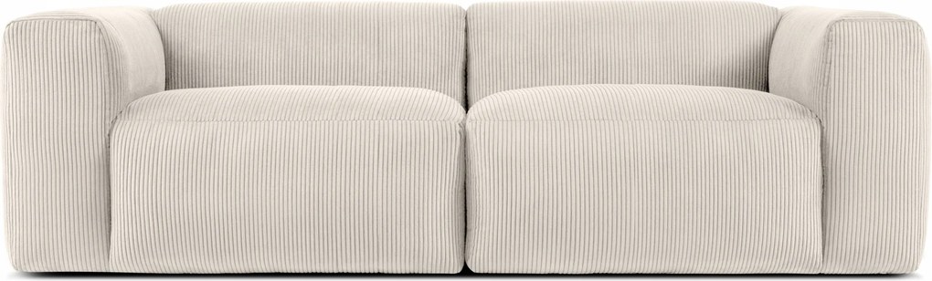 Dvojmiestna modulárna pohovka s obláčikom Konsimo Buffo krémová