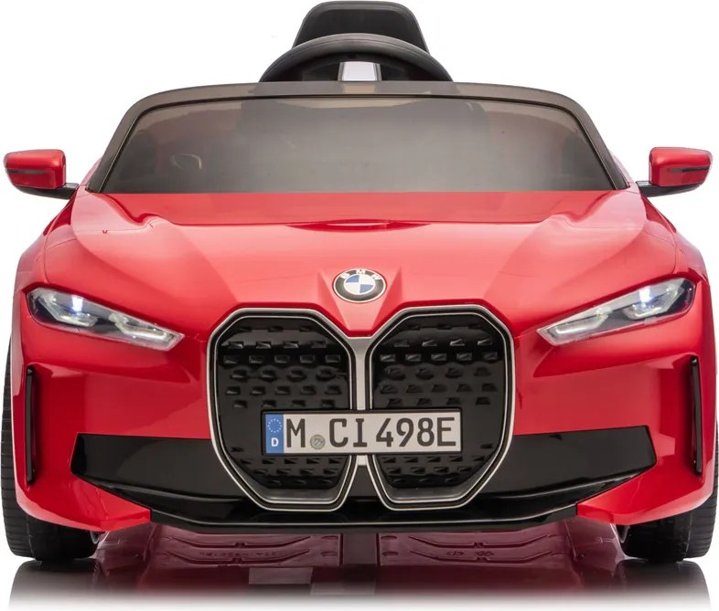 LEAN CARS Elektrické autíčko BMW i4 4x4 JE1009 červené