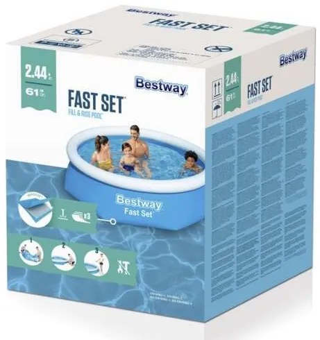 Bestway 57448 Samostavací bazén 244 x 61 cm