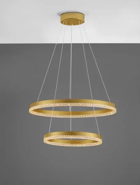 LED luster Adria 2 zlaté