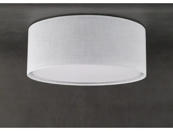 Stropné svietidlo RONDO 4xE27/15W/230V pr. 45 cm biela