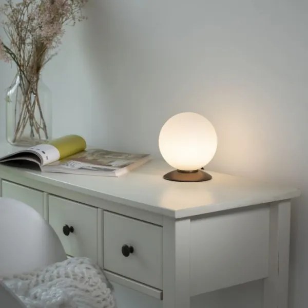 Paul Neuhaus 4013-11 - LED Stmievateľná stolná lampa BUBBA 1xG9/3W/230V mosadz