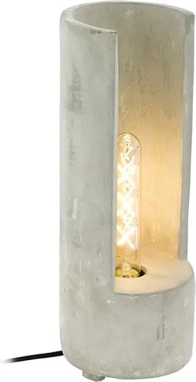 Eglo 49112 - Stolná lampa LYNTON 1xE27/60W/230V betón