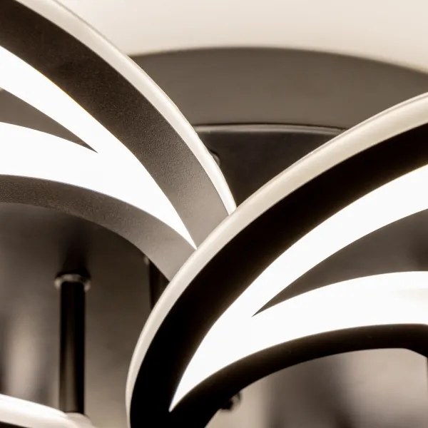 Brilagi - LED Stmievateľný prisadený luster TWIST LED/125W/230V 3000-6500K + DO