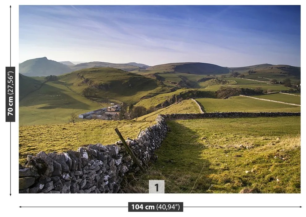 Fototapeta Vliesová Chrome hill 208x146 cm