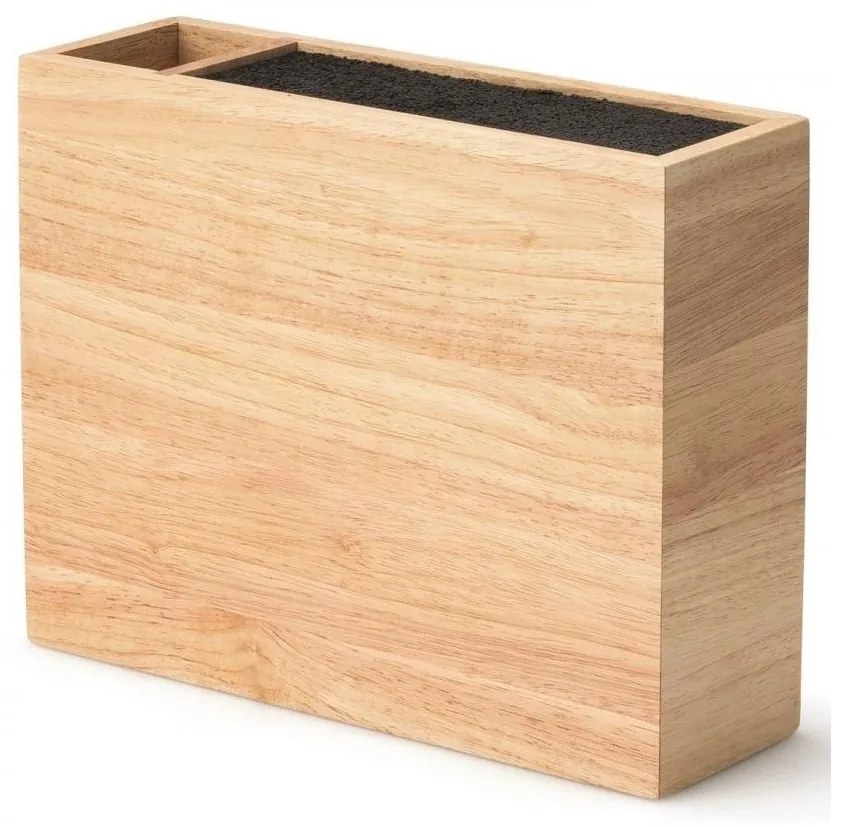 Continenta C3315 - Stojan na nože s flexi vložkou a priehradkou 27,5x9x21,5 cm
