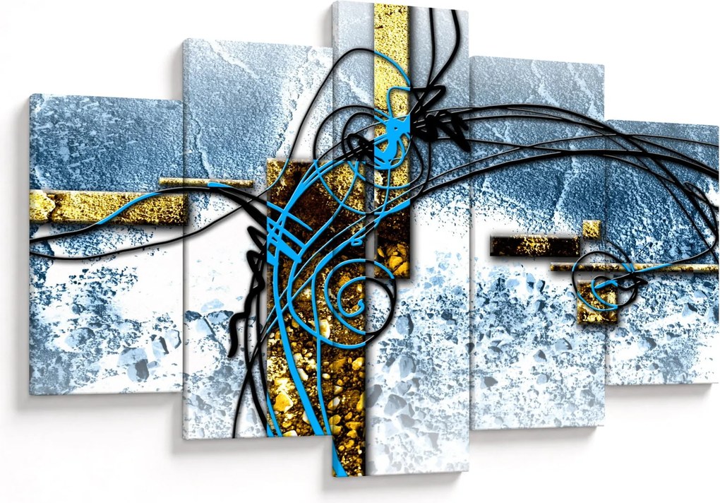 Abstraktný obraz (150x105 cm)