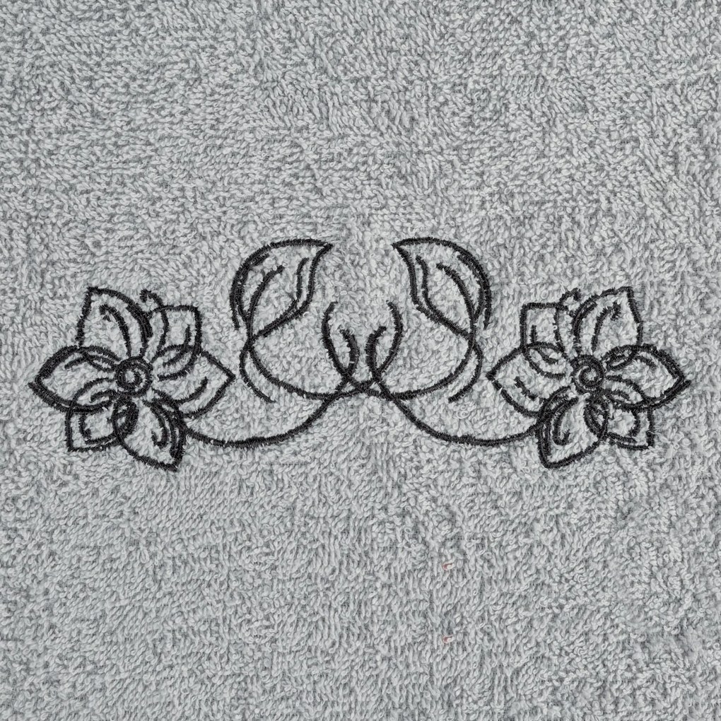 FROTÉ UTERÁK LILA SADA 1KS 30X50 CM, 1KS 50X90 CM, 1KS 70X140 CM STRIEBORNÁ