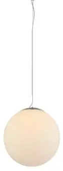 Kovový luster biele Ball 25