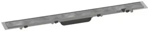 Sprchový žľab Hansgrohe RainDrain Rock 70 cm nerez 56030000
