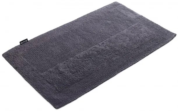 Kúpeľňový koberček Javo Cotton antracitový