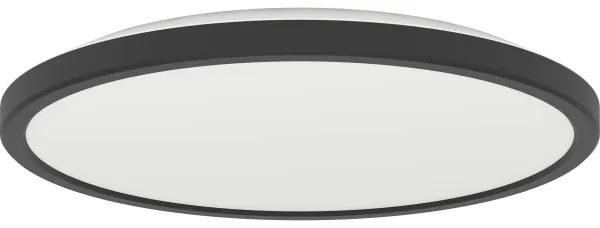 Eglo 901438-LED Kúpeľňové stropné svietidlo ROVITO 13,9W/230V pr.30cm IP44 čierna