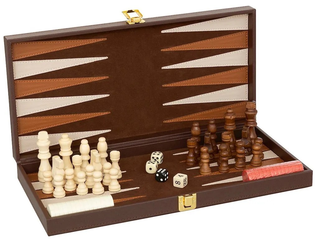Set na šach a backgammon Double
