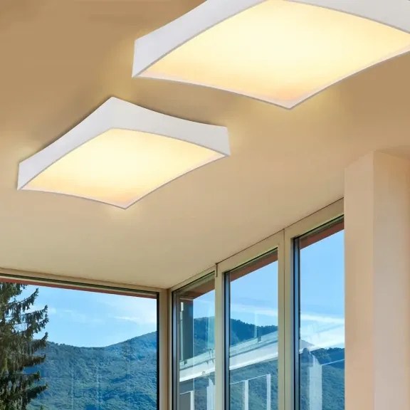 LED stropné svietidlo Veccio biele