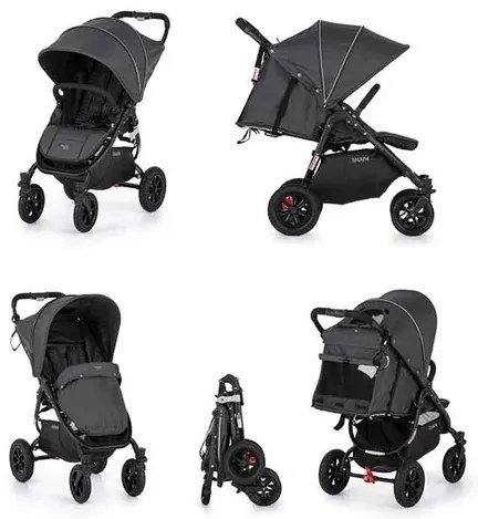 VALCO BABY Kočík športový Snap 4 Sport Flat Matte LTD Edition Signature Grey