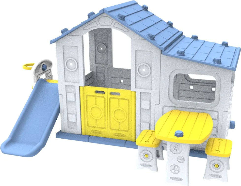 Ramiz Veľký dom s predsieňou 4v1 Modrá strecha