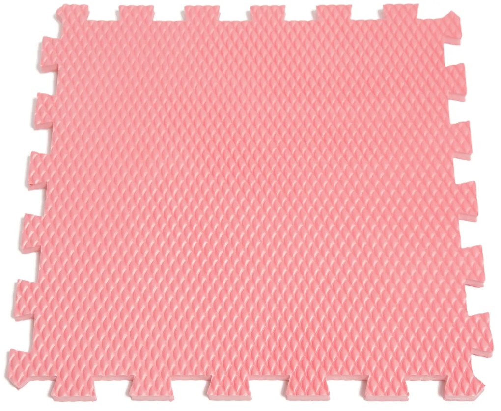 Penová puzzle podložka barva: světle růžová + ZĽAVA 10 %