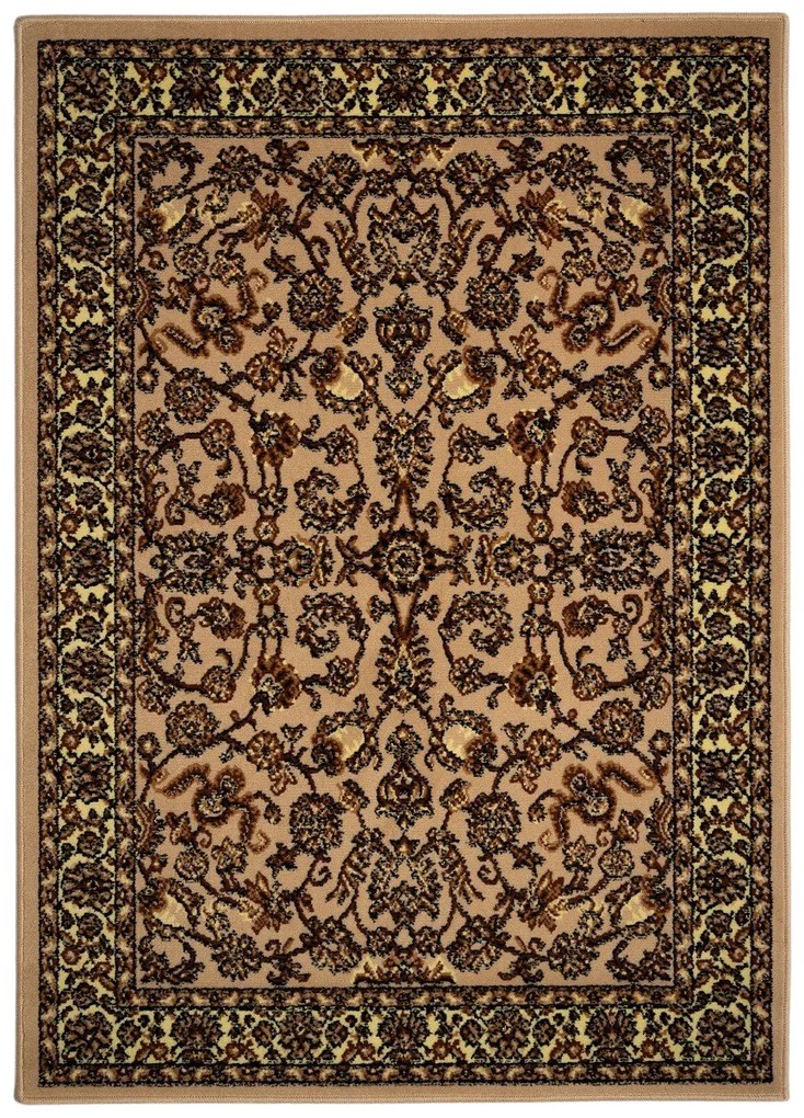 Spoltex, Kusový koberec Samira New Beige 12002-050, 160x225, béžová, chodba / predsieň