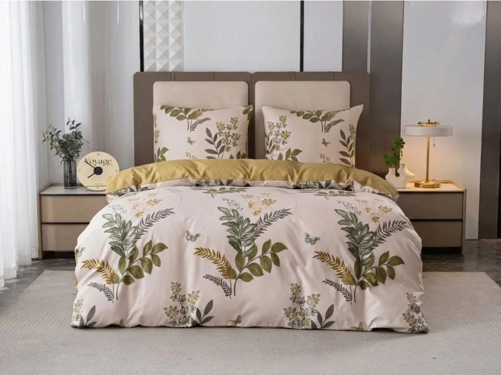 Flanelové obliečky z mikrovlákna ORVILA béžové Rozmer obliečky: 2 ks 70 x 90 cm | 200 x 220 cm