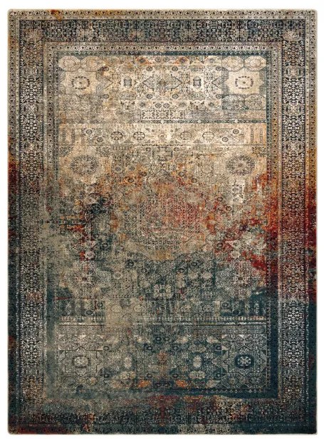 Koberec SUPERIOR MAMLUK orientálny vintage smaragd