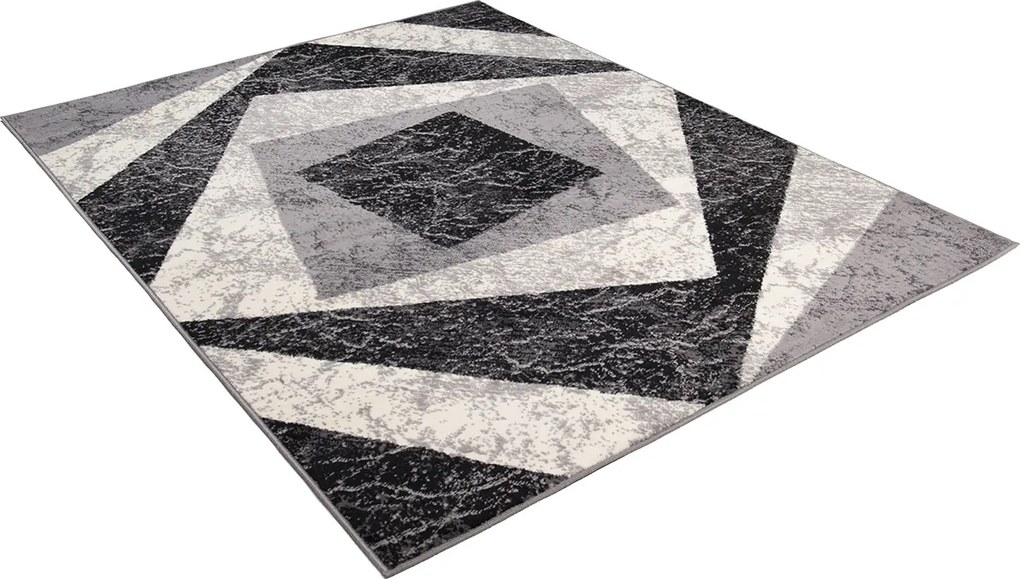 TA Koberec K855A GRAY CHEAP PP CRM Sivý Obdĺžnikový Rozmer: 80x150 cm