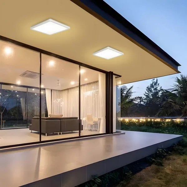 Brilagi - LED Kúpeľňové svietidlo ULTRA SLIM LED/24W/230V 42x42 cm biela IP54