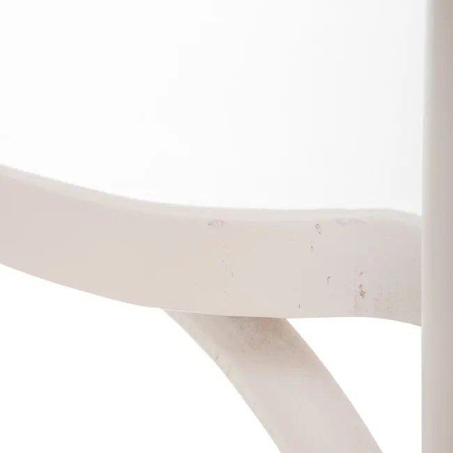 Jedálenská stolička DREV biela 875736