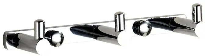 Mexen príslušenstvo, držiak na uterák, 3-háčik, chrómová, 709163-00