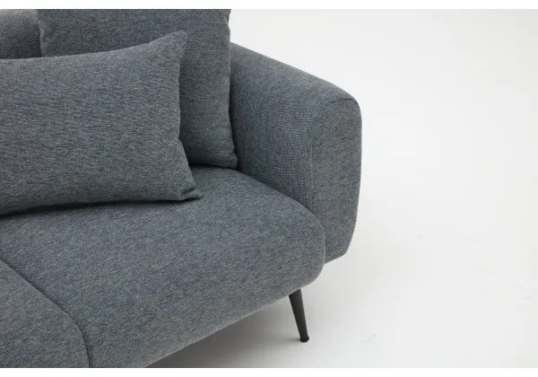 Dvojmiestna pohovka PISA sivá