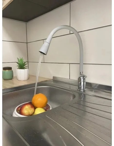 RAV Slezák SA006.0/13S - Drezová batéria SAZAVA 35,6 cm sivá/lesklý chróm