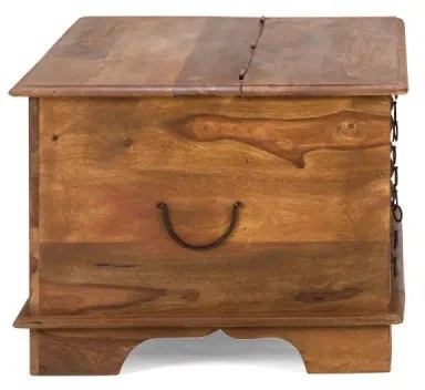furniture-nabytek.cz - Masívny konferenčný stolík Merlin II z palisandra, lakovaný, hnedý – 110×60×45 cm