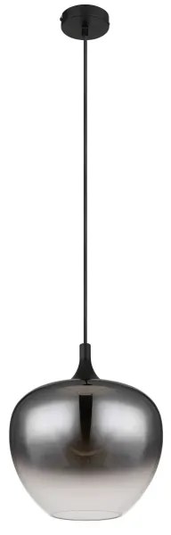 Globo 15548H1 - Luster na lanku MAXY 1xE27/60W/230V čierna