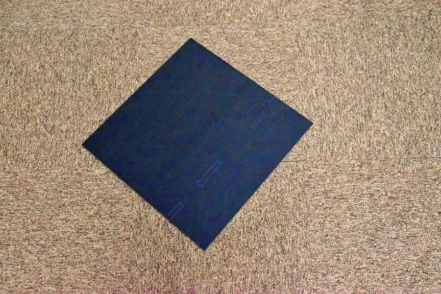 Tapibel Kobercový štvorec Coral 58309 Bitumen hnedý - 50x50 cm