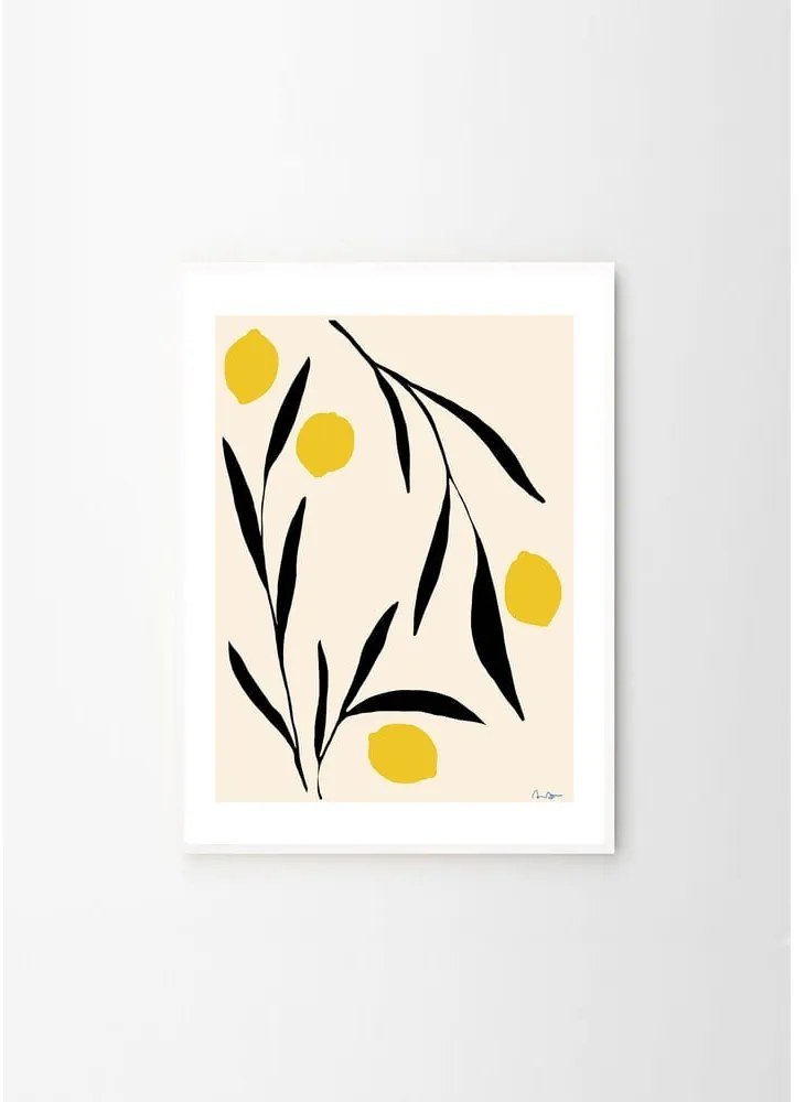 Plagát 30x40 cm Lemon – Anna Mörner – The Poster Club