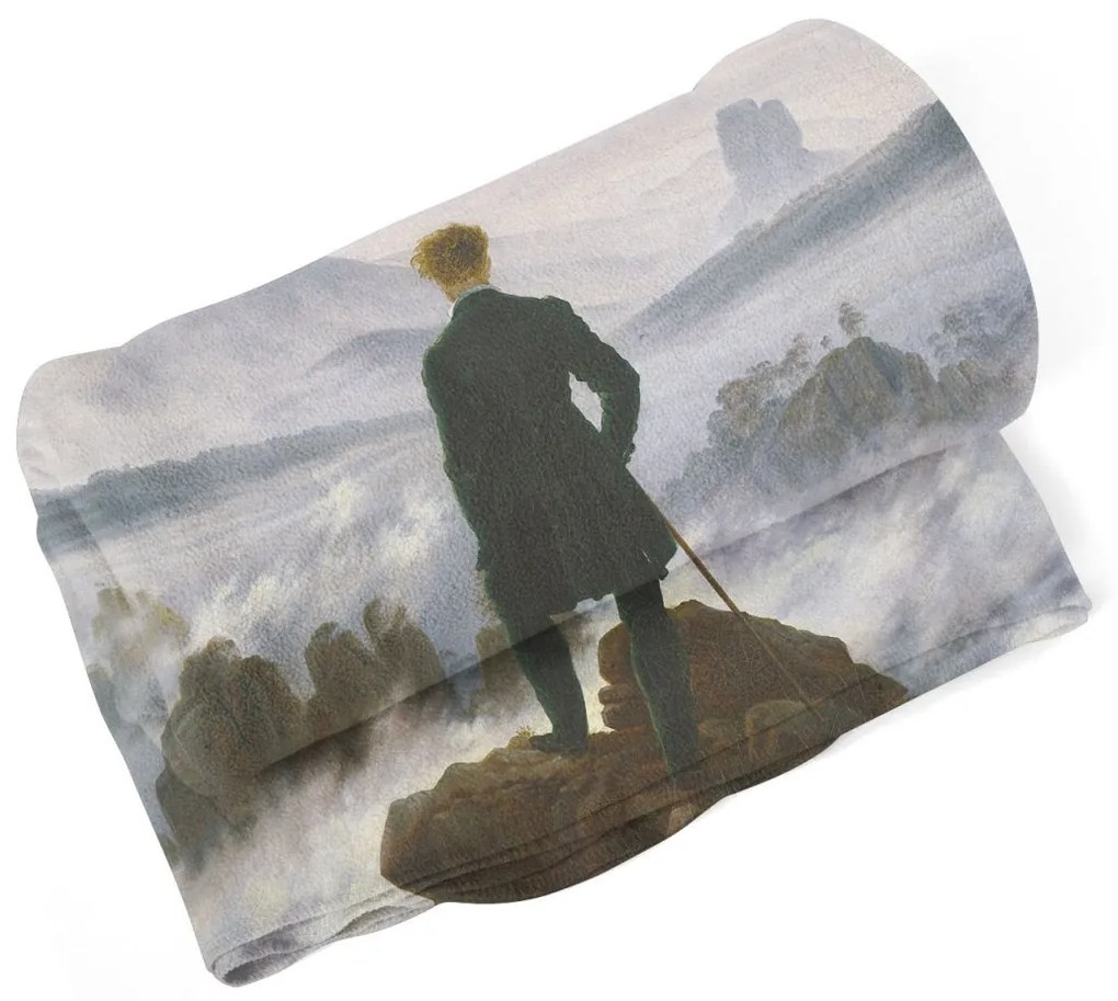 Sablio Deka Pútnik nad morom hmly - Caspar David Friedrich - 150x120 cm