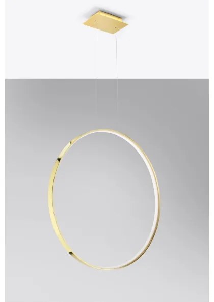 Thoro TH.248 - LED Luster na lanku RIO LED/50W/230V CRI90 3000K pr. 78 cm zlatá