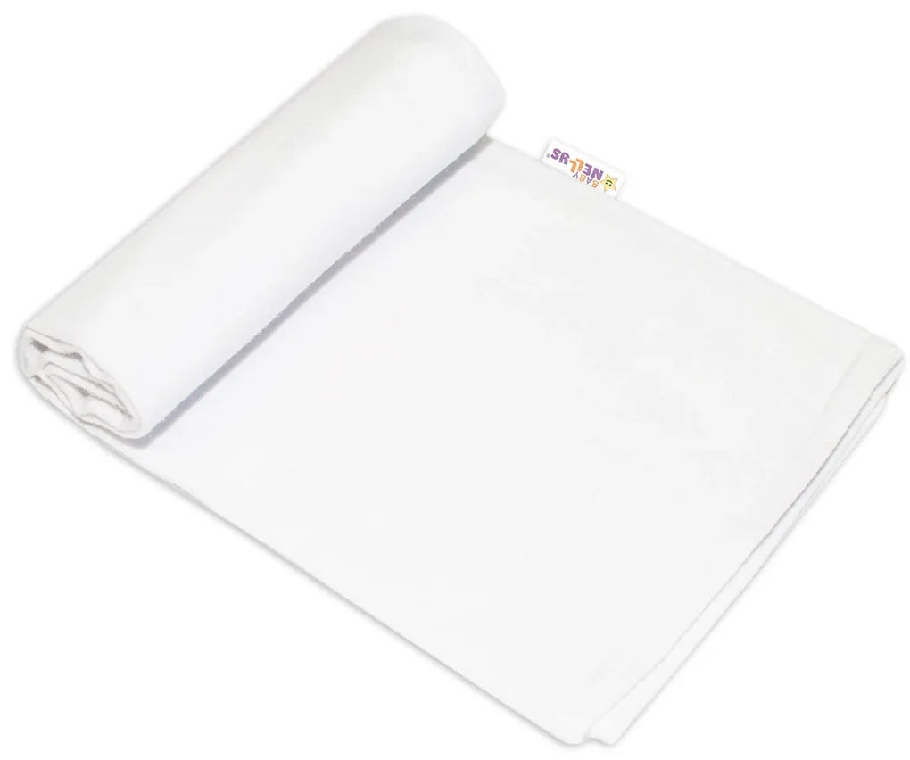 Baby Nellys Flanelová plienka, 70x80vcm - biela - 1 ks