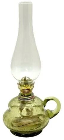 Petrolejová lampa ANNA 33 cm lesná zelená