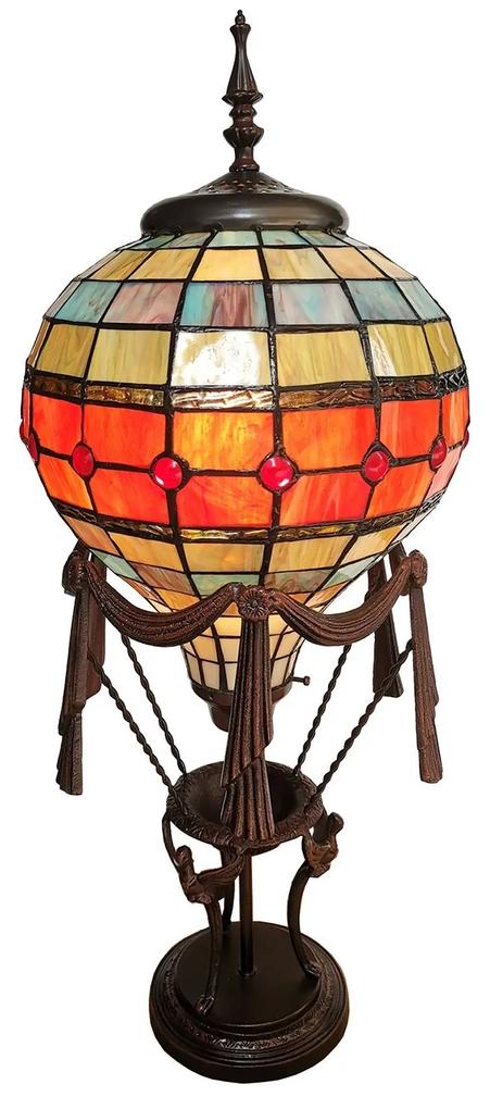 Stolná lampa Tiffany Baloon - 31*31*71 cm