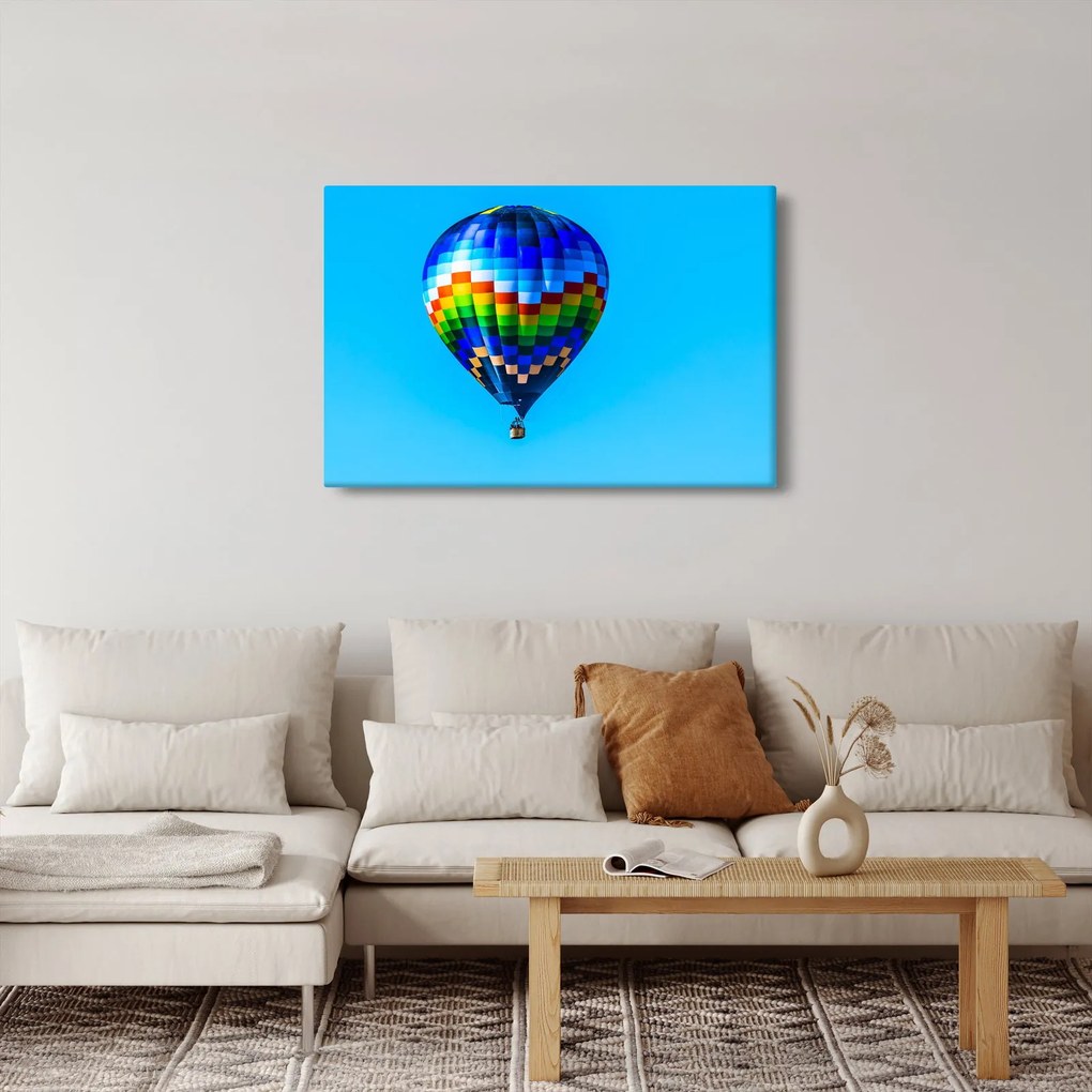 Obraz - Teplovzdušný balón (90x60 cm)