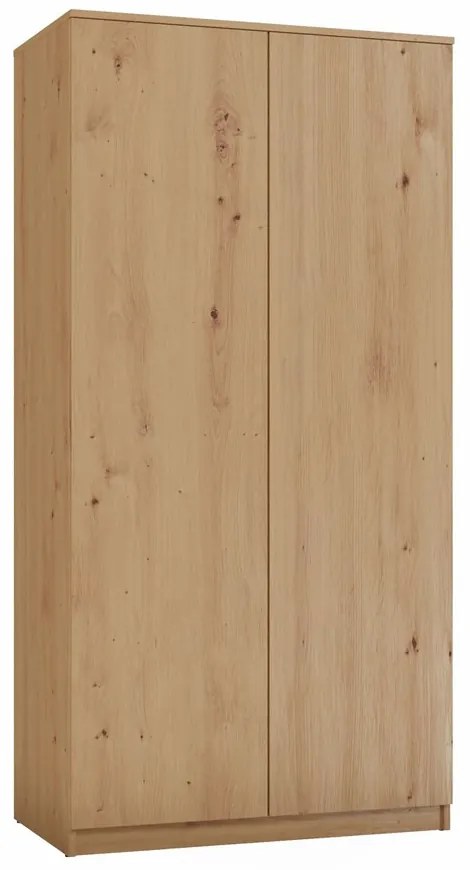 Šatníková skriňa Musecalo 3 (dub artisan). Akcia -19%. Vlastná spoľahlivá doprava až k Vám domov. 1132739